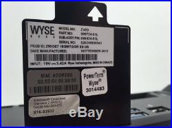 2x Wyse ZX0D 909734-01L / Z90DE7 Thin Client AMD With Matrox Card EPI-TC20ELAUF