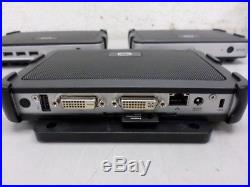3 Wyse Dell Tx0D Thin Client 4Gb Flash 2GB RAM DVI Part Number 909627-01L