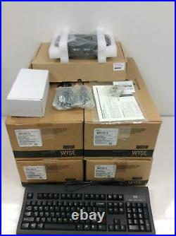 4x BRAND NEW Wyse D200 P20 PCoIP Dual Thin Client Terminal withAC Adapter/Keyboard