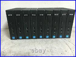 9-Lot Dell Wyse Dx0Q Thin Client PCs AS-IS No Admin Password 4GB RAM 32 GB HDD