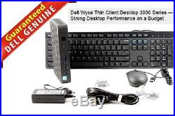 DELL Wyse 3020 N03D Thin Client Desktop ARMADA Dual Core PXA2128 1.2GHz