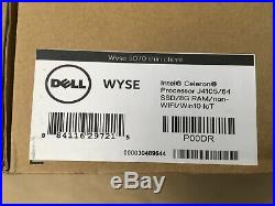 Dell P00DR Wyse 5070 Thin Client (8GB/64GB) NEW DEC 2021 WARRANTY