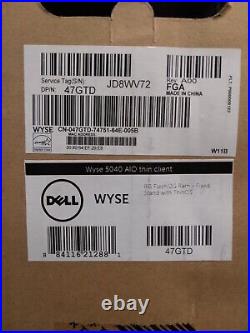 Dell WYSE 5040 All in One Thin Client W11B 1.4GHz 2GB RAM 8GB Flash open box