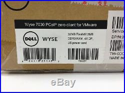Dell Wyse 292E 7030 Thin Client Teradici PCoIP VMware Horizon Ethernet RJ45 NEW