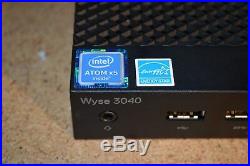 Dell Wyse 3040 Thin Client Quad Core Atom x5 Z8350 1.44 GHz 2GB 16GB Thin OS