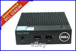 Dell Wyse 3040 ThinOS 8.5 Intel Atom 1.44GHz 2GB RAM 8GB SSD 9D3FH Thin Client