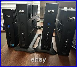 Dell Wyse 5010 DX0D Thin Client AMD G-T48E 1.4GHz 4GB MINI MICRO PC LOT OF (4)