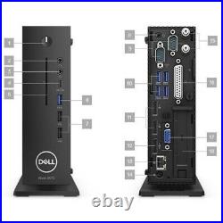 Dell Wyse 5070, J5005 4 Core, 1.5GHz, 4GB/16GB Flash, Wyse Thin OS 9.1, USB 3.0
