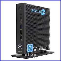 Dell Wyse 5070 Mini PC Thin Client Windows 10 Pro 4gb 120gb Rs232 Reconditioned