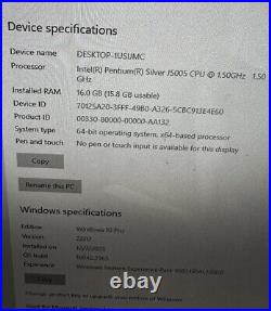 Dell Wyse 5070 Pentium Silver J5005 1.5GHz 16GB RAM 128GB SSD (NO OS)