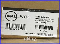 Dell Wyse 5070 Thin Client (4GB/16GB) F7CCJ NFS