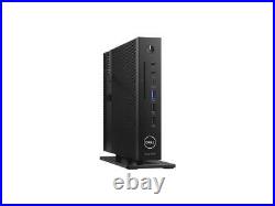Dell Wyse 5070 Thin Client 8GB 32GB eMMC Celeron J4105 1.5GHz Win10 IoT, Black