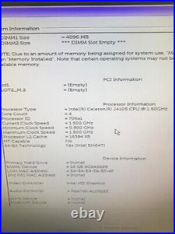 Dell Wyse 5070 Thin Client N11d J4105 1.5ghz/4gb/16gb Emmc Warranty