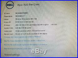 Dell Wyse 7020 Thin Client AMD GX-420CA 2GHz 60GB SSD Win10 Enterprise Warranty
