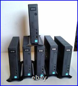 Dell Wyse 7020 Thin Clients with stands. Lot of 6