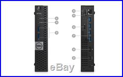 Dell Wyse 7040 Thin Client i7-6700TE 2.4GHz 16GB DDR4 2133MHz M. 2 256GB SATA