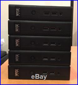 Dell Wyse D90D7 DX0D thin client LOT OF 5 2GB RAM 4GB Flash 1.4GHz AMD