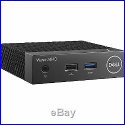 Dell Wyse Thin Client 3040 Quad Core 1.44 Atom, 2GB DDR3 8GB Flash 15W