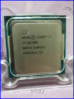 Intel Core i7-10700K CPU Processor 8 Cores 3.8GHz 5.1GHz 16MB Cache RRP £374
