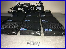 LOT (10) Wyse 3040 Thin Client. 2GB. 8GB with Power Supply