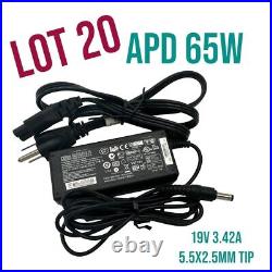 LOT 20 APD 65W AC Adapter Power Supply Dell Wyse 5010 7010 Thin Client NB-65B19