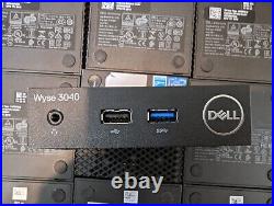 LOT OF 10 Dell N10D Wyse 3040 Atom X5-Z8350 1.44GHz 8GB SSD 2GB RAM NO ADAPTER