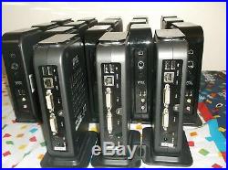 LOT OF 10 WYSE D200 P20 PCoIP Dual Thin Client 909101-099L WITH AC ADAPTER