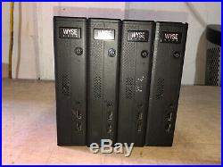 LOT OF 4 DELL WYSE Zx0Q THIN CLIENT