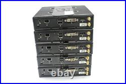 LOT OF 5 Dell WYSE DX0D Thin Client AMD G-T48E 1.40GHz 2GB RAM 2GB SATA NO OS