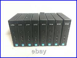 LOT OF 8 DELL WYSE Dx0D THIN CLIENT 2GB RAM 8GB FLASH DRIVE BIOS TESTED