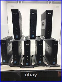 LOT OF 8 Dell Thin Client Wyse 5020 Dx0Q With Stands