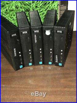 Lot Of 5 Dell Wyse Zx0thin Client