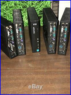 Lot Of 5 Dell Wyse Zx0thin Client