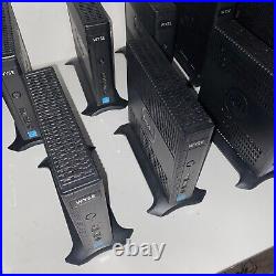 Lot of 10 Dell DX0D Wyse Thin Client 16GB SSD 4GB 1.40 GHz With PWR Supply Os win7