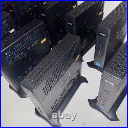 Lot of 10 Dell DX0D Wyse Thin Client 16GB SSD 4GB 1.40 GHz With PWR Supply Os win7