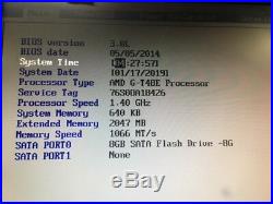 Lot of 10 Dell WYSE Dx0D AMD T48E 1.4GHz 2GB RAM 8GB Flash Thin Client PC NO AC