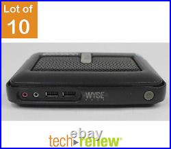 Lot of 10 Dell WYSE Thin Client Cx0 C10Le WTOS 1G 128F/512R