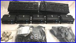 Lot of 10 Wyse Thin Client Cx0, A/C Power Adapter, Keyboard