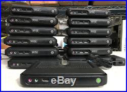Lot of 13 Wyse Thin Client Cx0 902175-01L Including Adapter