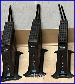 Lot of 3 Dell WYSE 5010 DX0D Thin Client