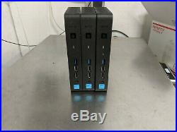 Lot of 3 Dell Wyse N06D 3030 Thin Client Intel Celeron CPU Dual core WTX9K