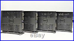Lot of 4 Dell Wyse Zx0 Thin Client Unknown Specs No Power Supply