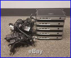 Lot of 5 Dell WYSE P25 TERA2 512R RJ45 US Thin Client Model PxN 01FYW2 Adapters