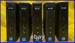 Lot of 5 Dell Wyse DX0D Thin Client 4GB Ram 16GB Flash Working Dell 0KNPV5