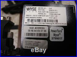 Lot of 5 Wyse Dell ZX0 Z90D7 Thin Client Stand & Power Supply
