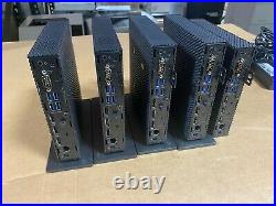 Lot of (5x) Dell Wyse 5070 Thin Client Pentium J5005 1.5GHz 4 GB RAM 16 GB & AC