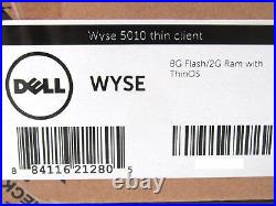 New Dell WYSE 5010 Thin Client 1.40GHz G-T48E 2GB DDR3 8GB Flash ThinOS
