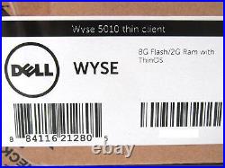 New Dell WYSE 5010 Thin Client 1.40GHz G-T48E 2GB RAM 8GB Flash ThinOS