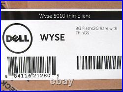 New Dell WYSE 5010 Thin Client G-T48E 2GB RAM 8GB Flash ThinOS