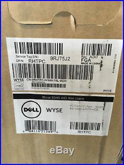 Wyse 5040 All-in-One Thin Client AMD G-Series T48E Dual-core (2 Core) 1.40 GHz